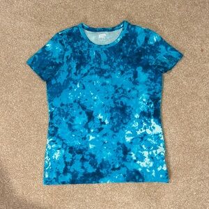 Blue Ty-dye Lands’ End T-Shirt
